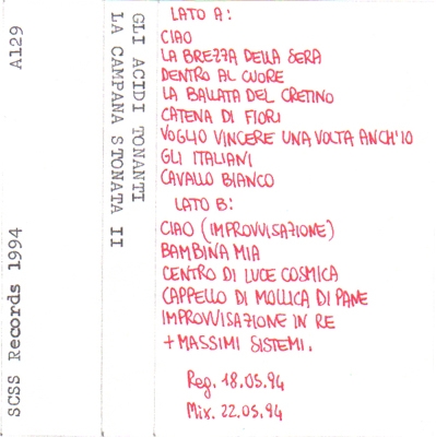 a129 gli acidi tonanti: la campana stonata II 1994